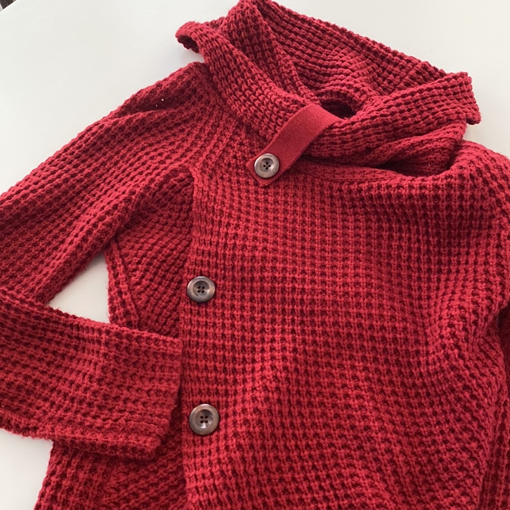 Cozy red sweater - Picture 4 of 6